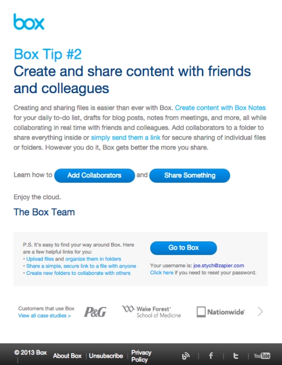 Box 2 email template previous sends fresh topics, explain language, even lower unsubscribing though, spend time on subject line sense