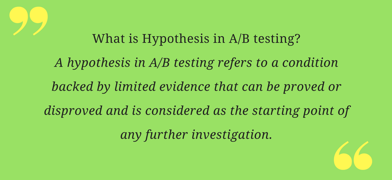 AB testing-hypothesis, AB testing email campaigns