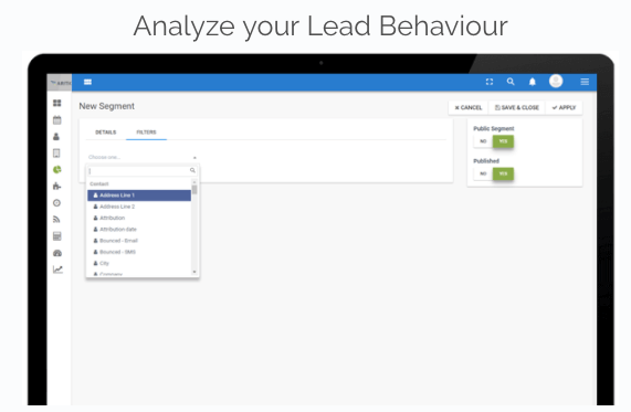 Lead-behaviour-analysis