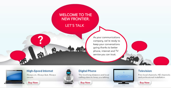 frontier landing page, landing page design cost