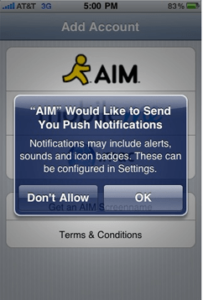 push notifications service