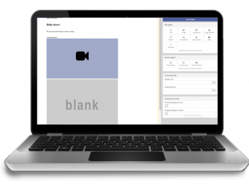 Drag and drop editor